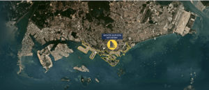 The Hillshore - map of greater southern waterfront singapore